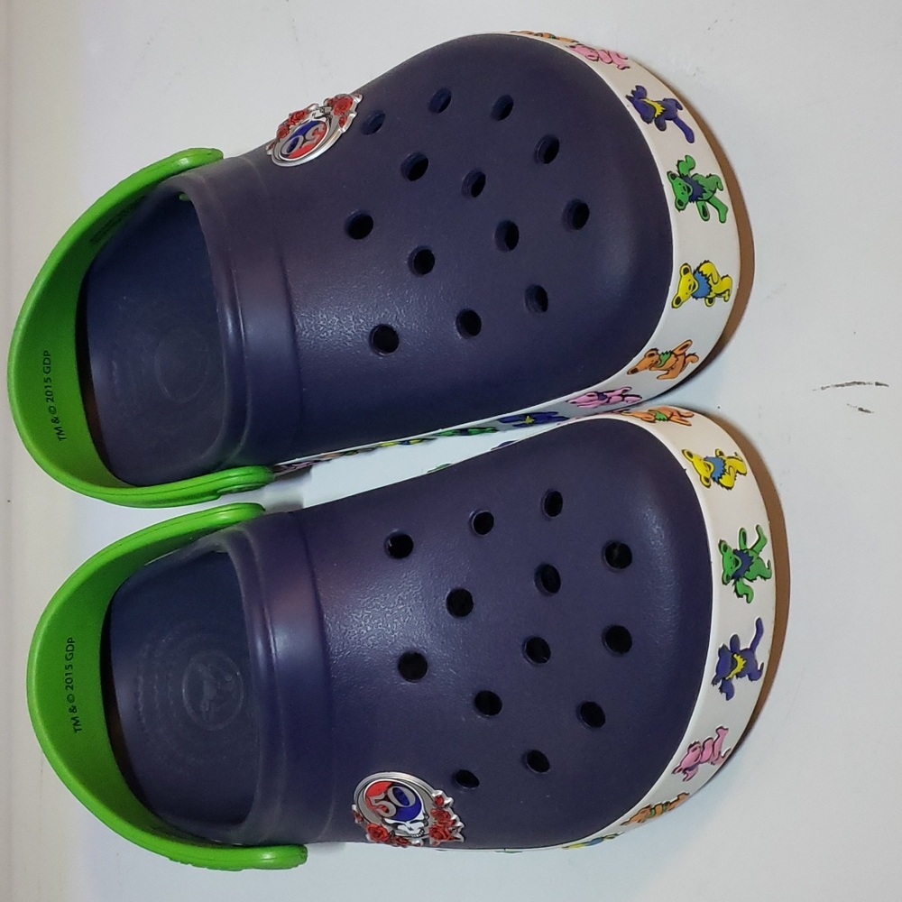 Grateful Dead 50th Anniversary CROCS Limited Edition Size M/4 W/6 RARE